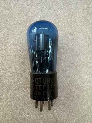 Arcturus Blue 127 Globe 27 Engraved Base Tube Lower Test