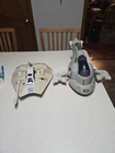 1981 Vintage Kenner Star Wars ESB Slave 1 Boba Fett Ship & Snowspeeder As Is