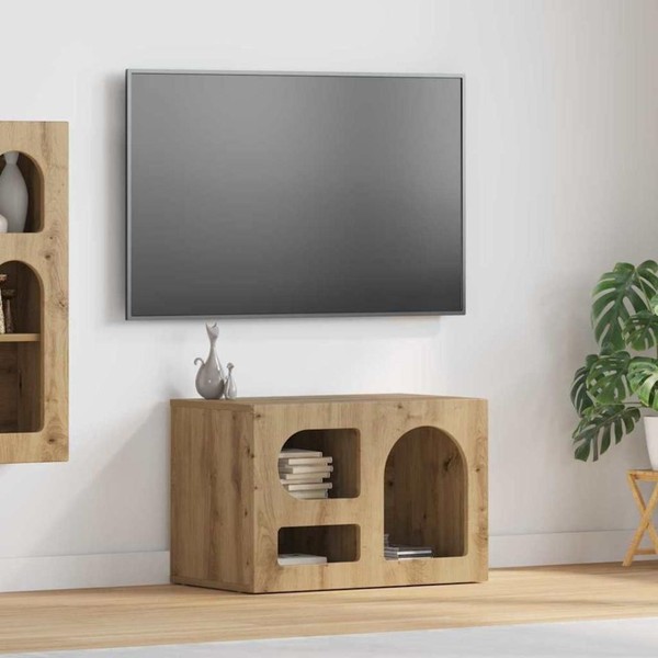 Tv-Schr?Nk Elst 60 X 35 X 40 Cm Artisan-Eiche Holzwerkstoff-image
