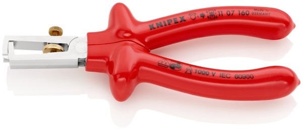 Knipex-Werk Abisolierzange 11 07 160 Abisolierzangen Abisolierzange-image