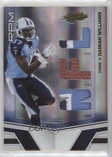 2010 Absolute Memorabilia Spectrum Die-Cut NFL Prime 45/50 Damian Williams 1u6