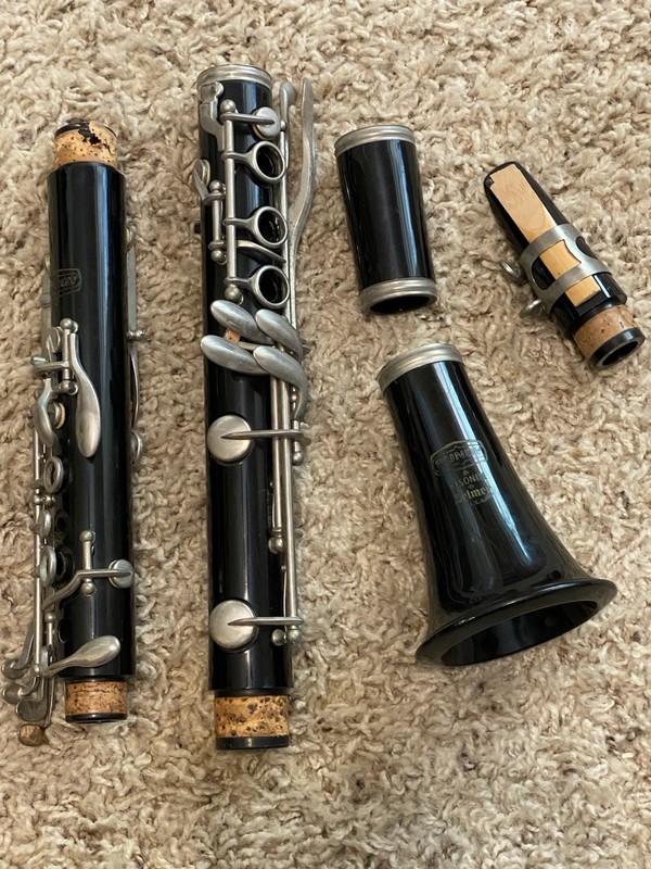 Bundy Resonite Selmer Clarinet Vintage