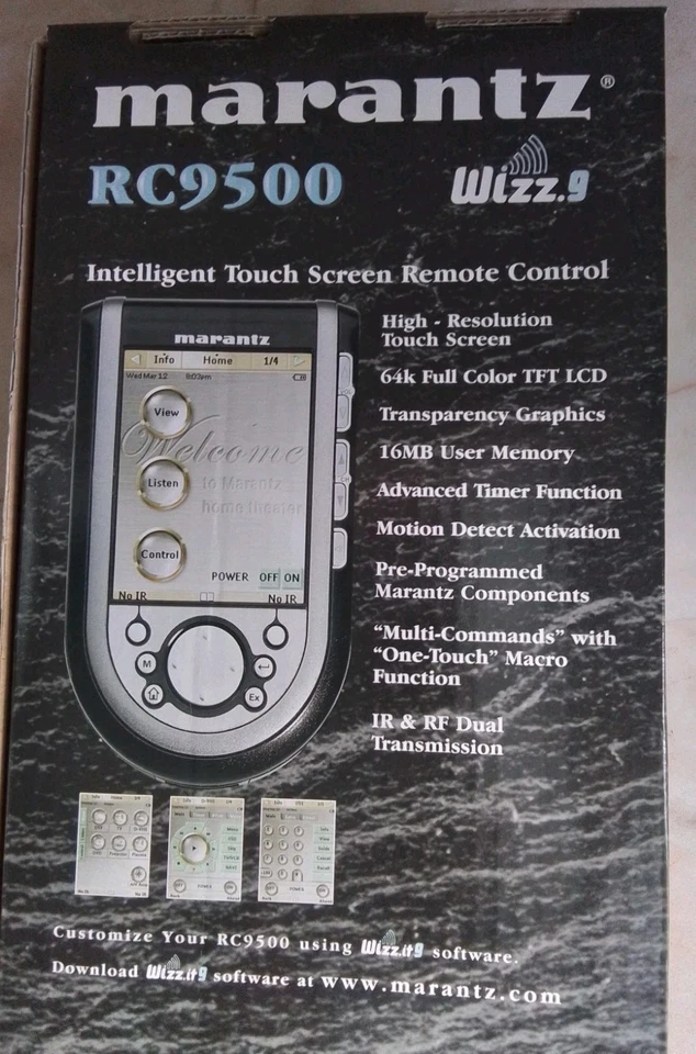 Brand New Marantz RC9500 Programmable Touch Screen Universal Remote Control - Image 2 of 3