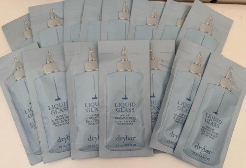 Drybar Liquid Glass Instant Glossing Rinse 15ml sample packets x 12