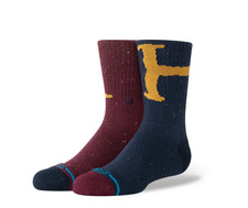 NEW Stance Kid's Casual Harry Potter Ron and Harry Crew Socks Youth Large 3-5.5