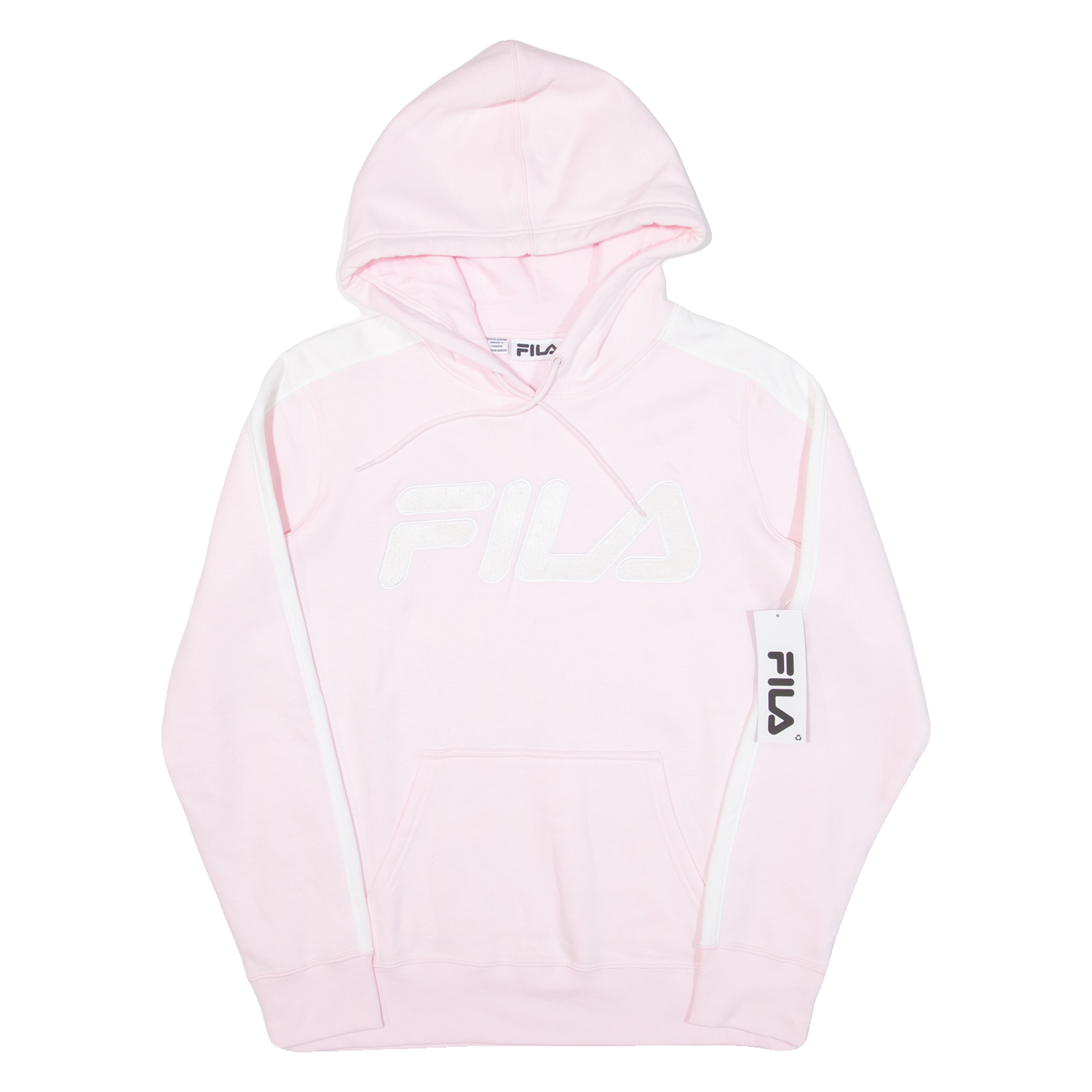 Felpa con cappuccio FILA donna rosa UK 14