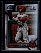 2022 Bowman Draft #BDC-18 Zach Neto Chrome Refractor
