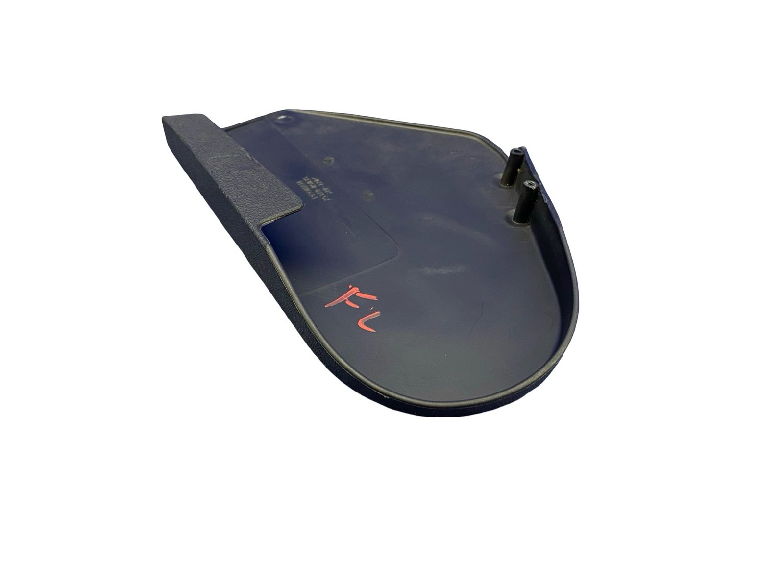 2006 LAMBORGHINI FRONT LEFT SEAT TRIM COVER PANEL BLACK *SCRATCHES*