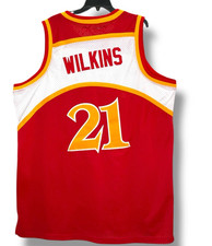 Mitchell&Ness Hardwood Classic 1986-87 Atlanta Hawks #21 Wilkins NBA Jersey 2XL
