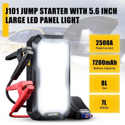 AUXITO Boost Plus 2500A 12V  Lithium Portable Battery Jump Starter 6.5L