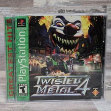 Sony Playstation 1 PS1 Twisted Metal 4 CIB Cleaned & Tested