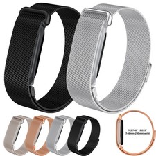 For Google Fitbit Air 2026 Milanese Stainless Steel Magnetic Wrist Strap Band