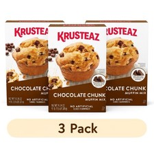 Chocolate Chunk Muffin Mix 3 Pack with Real C...