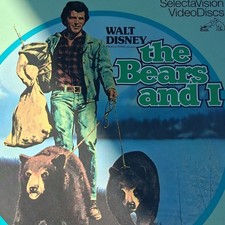 Walt Disney The Bears and I CED SelectaVision Adventure Movie VideoDisc