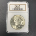 1923 S $1 Peace Dollar NGC MS63 In OLD FATTY HOLDER