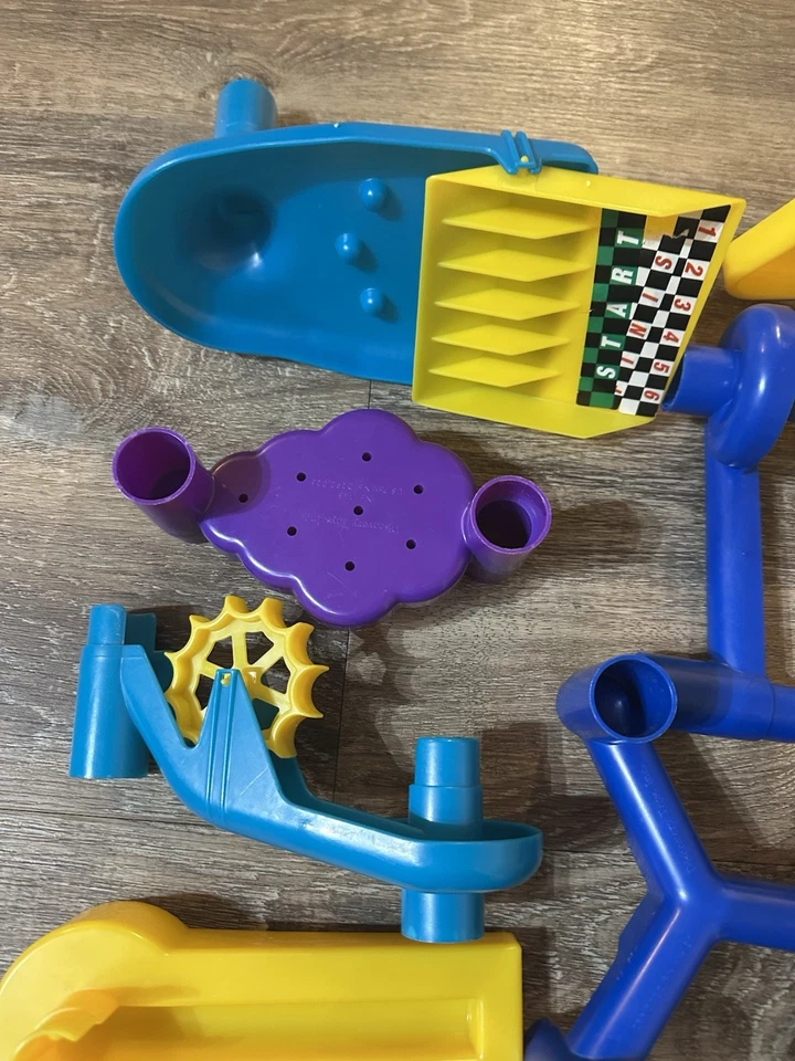 Discovery Toys Marble Works Marble Run Starter Set With Marbles Parts Pieces - Image 3 of 4