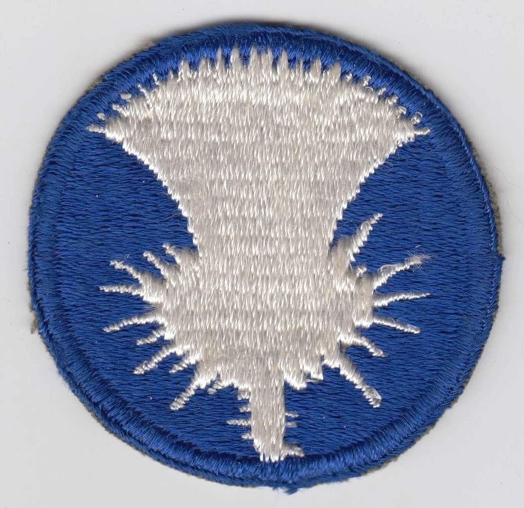 WW2 US Army 141st Phantom Ghost Infantry Division Patch Insignia ORIGINAL