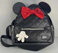 Disney Minnie Mouse Mini Backpack Black