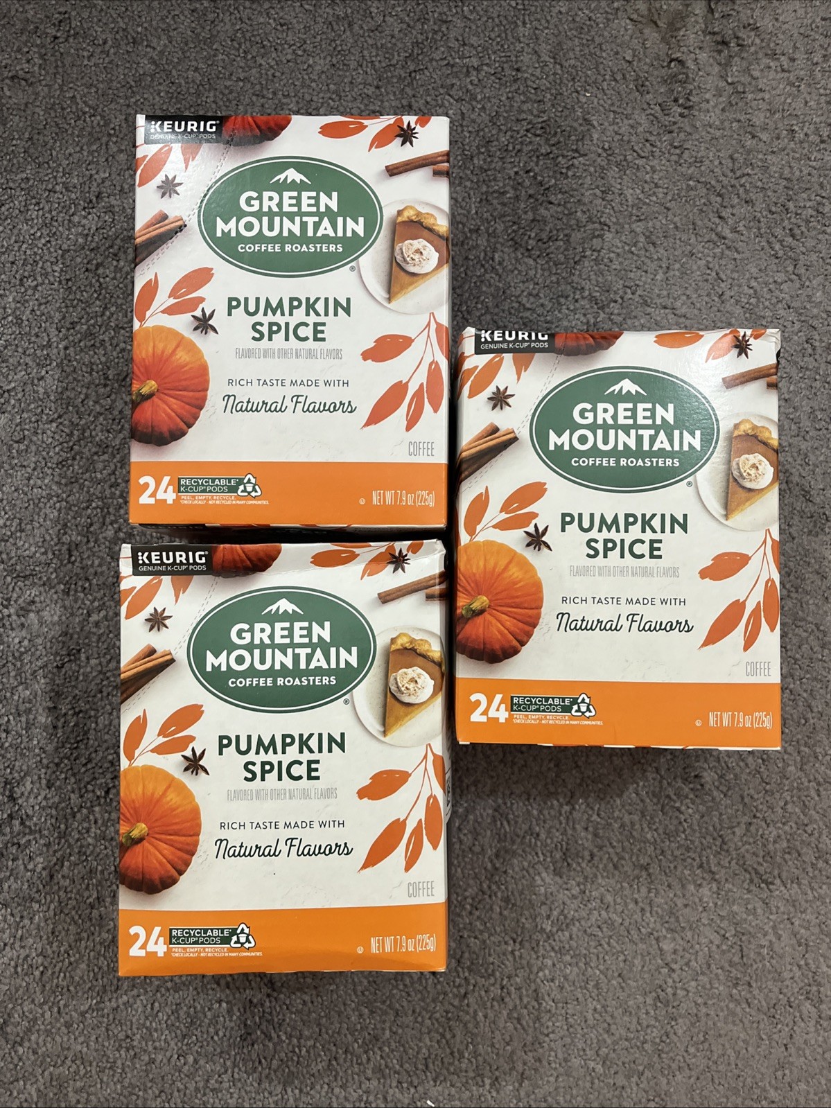 72 Green Mountain Pumpkin Spice Coffee NEW Exp date 6/6/27 And 9/17/27