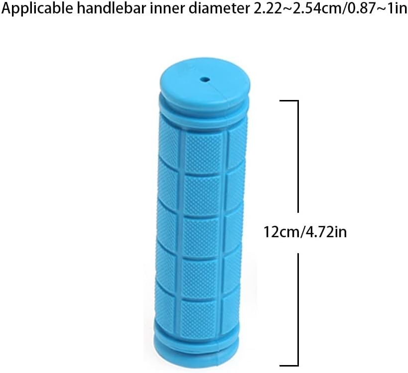 Kids Bike Grips Anti-Slip Rubber Handlebar Grips for BMX MTB Bicycle Scooter
