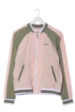 BENCH Coupe-vent Dames Veste T EU 38 rose-kaki-blanc style décontracté