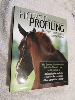 Excellent HC BOOK Horse Profiling Kerry Thomas Equine Behavior Training Study