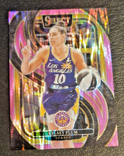 Kelsey Plum Pink Flash ( 2025 Panini Select WNBA #127 Premier Level Sparks NM )