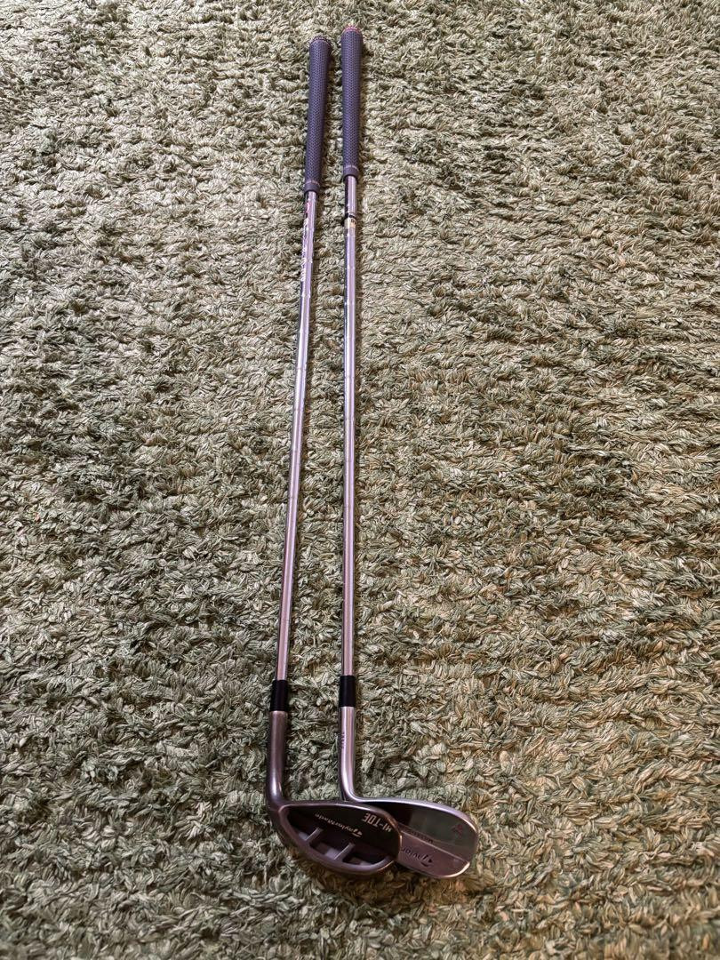 TaylorMade HI-TOEウェッジ、ロフト角52/58度セット TaylorMade HI-TOE ウェッジ 52度 58度