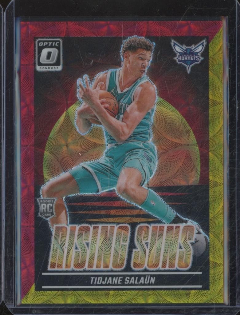 2024-25 Donruss Optic TIDJANE SALAUN Rising Suns Red Gold International /99 JZT3
