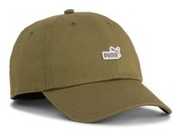Puma Essential No.1 Logo Patch Bb Cap Cap Puma Olive OlivgrüN Neu