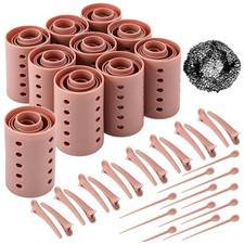 Hair Rollers Set with Pins and Clips