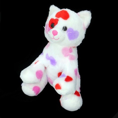 Build-A-Bear Valentine's Day Be Mine Hearts Kitty Cat 12'' Stuffed Plush 2024