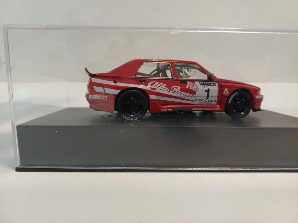 217 1/43 Alfa Romeo 75 Turbo IMSA Giro D'italia 1988 Centauria Altaya Panini Ixo - Immagine 4 di 4