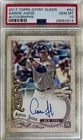 Aaron Judge 2017 Topps Gypsy Queen Autographs Rookie PSA 10