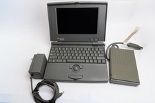 Vtg Apple Macintosh PowerBook 100 w floppy Drive Parts or Repair Read