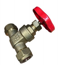 PACK OF 2 - 15mm Gate Valve - FREE Next-Day Delivery