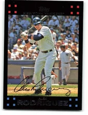 2007 Topps #510 Alex Rodriguez New York Yankees Baseball Card NM-MT ID:20614