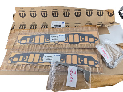 NOS Mopar Performance Intake Manifold Gasket Set   0.120'' Thick (Small Block W2)
