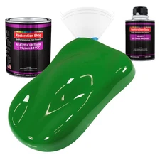 Restoration Shop Vibrant Lime Green Acrylic Urethane Quart Kit Auto Paint