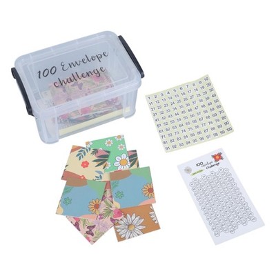 Envelope Challenge Kits Including Cash Envelopes, Stickers, Saving Money System