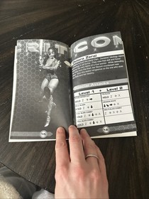 Sega Saturn Manual Only Criticom W/Reg Card