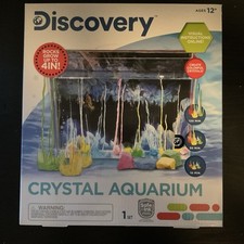Discovery Crystal Aquarium Grow Your Own Crystals Rocks Up To 4 Inches New