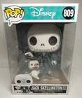 Funko Pop! Disney Jack Skellington with Zero #809 Vinyl - (NEW) Jumbo 10 in.