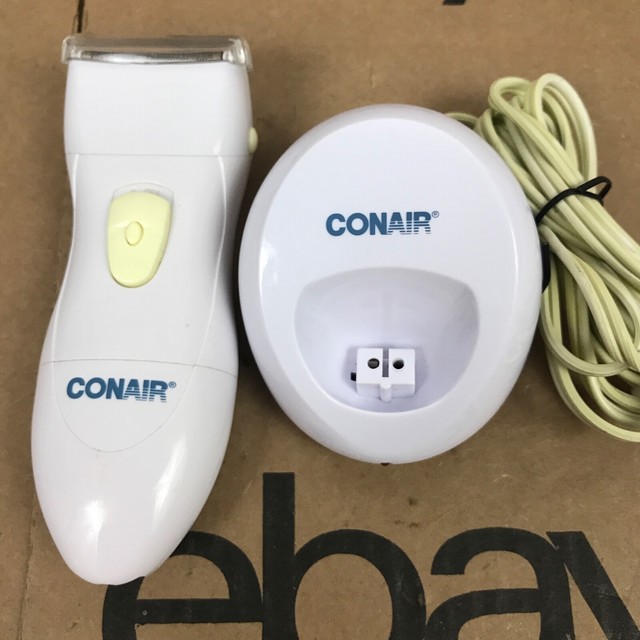 Conair SATINY SMOOTH Foil Wet/Dry Rechargeable Ladies Shaver Trimmer 4