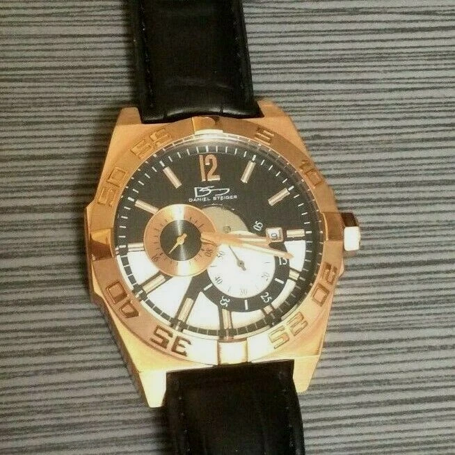 Daniel Steiger Automatic Men s Watch Chronograph Dial on Black