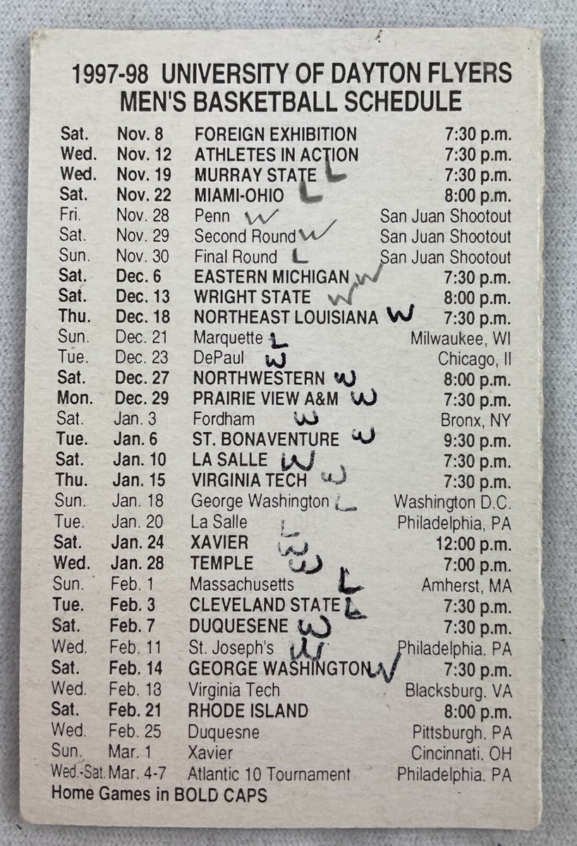 cbk-dayton-flyers-1997-98-men-s-basketball-schedule-card-get-vertical-ebay