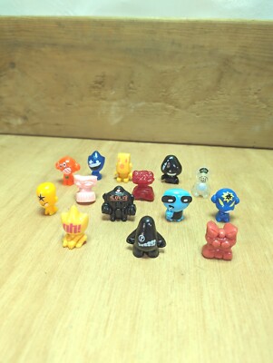 GOGO'S CRAZY BONES Figuren x 14 ~ verschiedene Farben & Größen ~ teils selten siehe Bilder