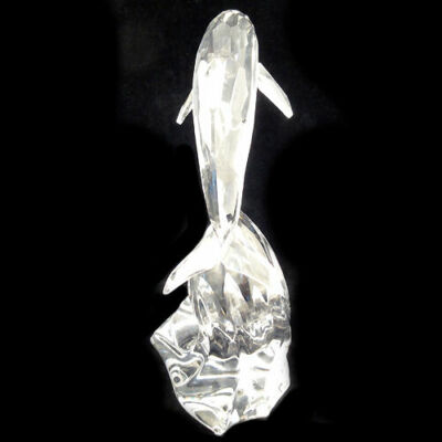 SWAROVSKI MAXI DOLPHIN Silver Crystal 8