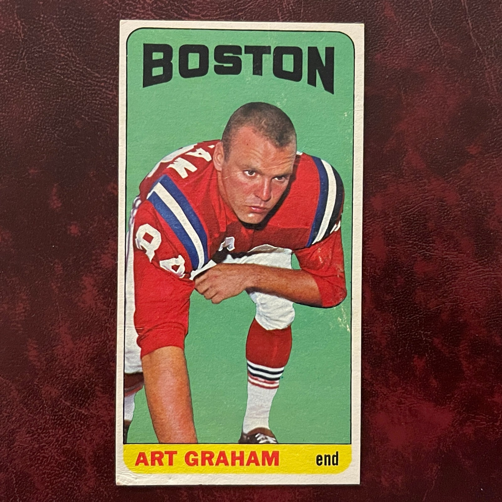 1965 Topps AFL Set ART GRAHAM rare SP #11 BOSTON PATRIOTS - VG-EX