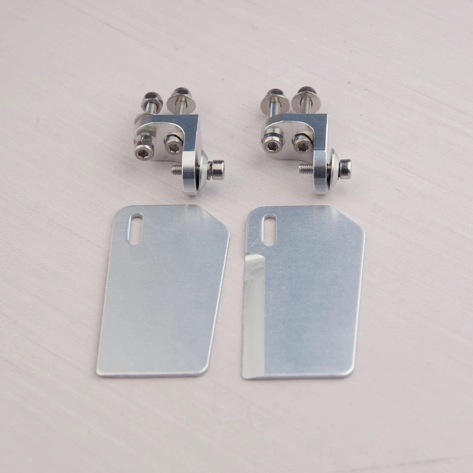 A pair CNC Aluminum Turn Fin 30x55mm Left and Right For RC Boat Marine #1241 - Image 3 of 3